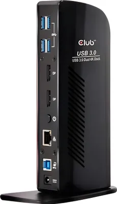 Obrázek produktu pro Club 3D SenseVision USB 3.0 Dual Display 4K60Hz Docking Station