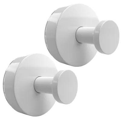 Image de Support de fixation avec crochet - Lot de 2 supports en acier inoxydable