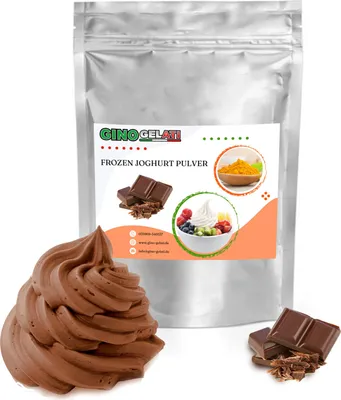 Image de Yaourt glacé au chocolat en poudre 1 kg