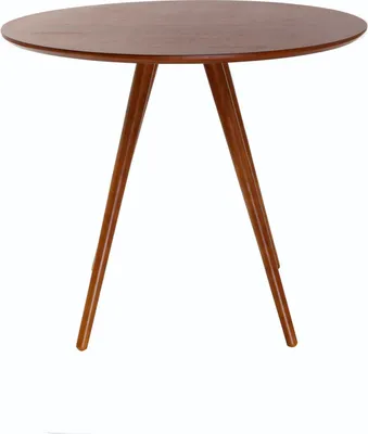 Produktbild von Miliboo - Design-Esstisch rund Nussbaum D90 ARTIK