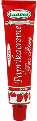 Produktbild von Univer Piros Arany Paprikacreme scharf Gewürzpaste Tube 70g