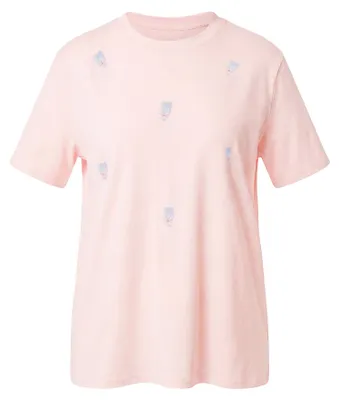 Produktbild von SWIRLIE damen t-shirt - rosa, S