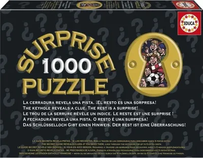 Produktbild von Puzzle Educa Shoot! 1000 Teile, Mystery Puzzle, Original & Überraschend