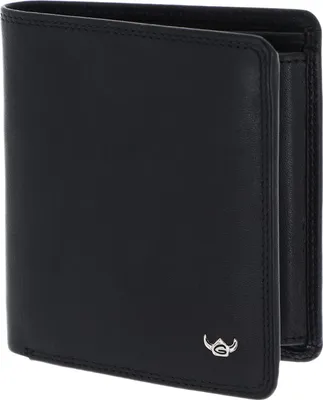 Immagine prodotto di Golden Head portafoglio Polo RFID Protect Billfold Coin Wallet Black nero