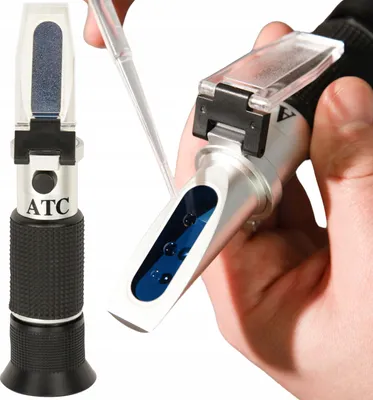 Image de Réfractomètre Sillar pour tester l'électrolyte de batterie et le liquide de refroidissement – Vérification de l'antigel et du liquide lave-glace