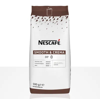 Produktbild von Nestle Nescafe Smooth & Crema 12 x 500g löslicher Instant-Kaffee