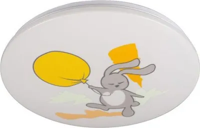 Produktbild von Rabalux 71409 Kinderlampen Hopply LED 24 Metall Kunststoff weiß