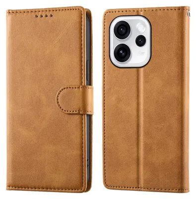 Produktbild von OPPO Reno15 Pro Hülle - Coverup Klapphülle - Braun