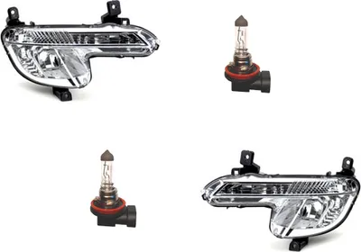 Produktbild von Johns, Nebel Scheinwerfer Nebellicht passend für Peugeot 508 11/10-08/14 Set L+R mit H8 6208W2 6206W2