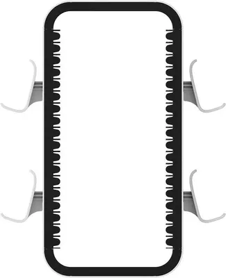 Produktbild von Medienstation - DVD-Tower - 18 Discs + 4 Steuerungshalter - Weiß