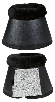 Immagine prodotto di HKM Hufglocken Sparkle, colore: nero, taglia: S