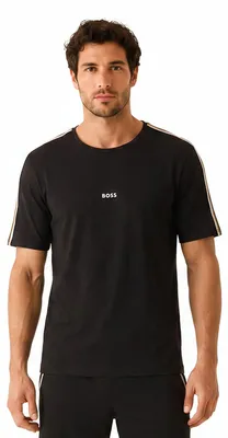 Produktbild von BOSS Herren-T-Shirt aus Baumwolle mit normaler Passform und kurzen Ärmeln 50545930