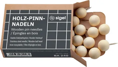 Zdjęcie produktu dla SIGEL BA240 25 SIGEL Pinnnadeln braun