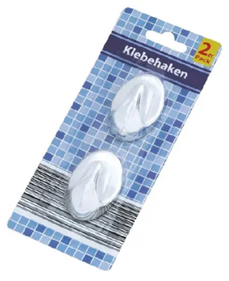 Obrázek produktu pro Háčky na ručníky Lepicí háčky, sada 2 ks