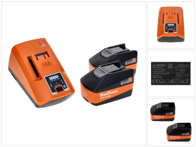 Zdjęcie produktu dla FEIN 92604325010, Zestaw bateria i ładowarka, Litowo-jonowa (Li-Ion), 5,2 Ah, 18 V, Fein, Czarny, Pomarańczowy