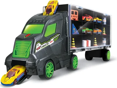 Immagine prodotto di WIKY Camioncino con auto in metallo 48 cm