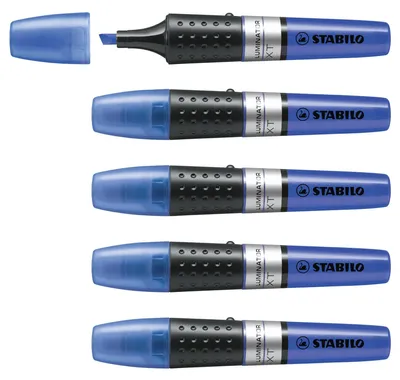 Produktbild von STABILO Textmarker -  LUMINATOR - 5er Pack - roayalblau