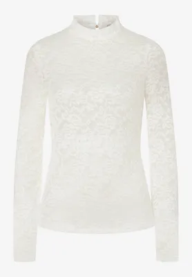 Produktbild von MORE & MORE Lace Allover Shirt off white 44