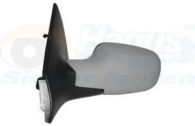 Produktbild von VAN WEZEL 4327807 Außenspiegel Seitenspiegel Links für RENAULT MEGANE II Kombi (KM0/1) Asphärisch Beheizt Grundiert