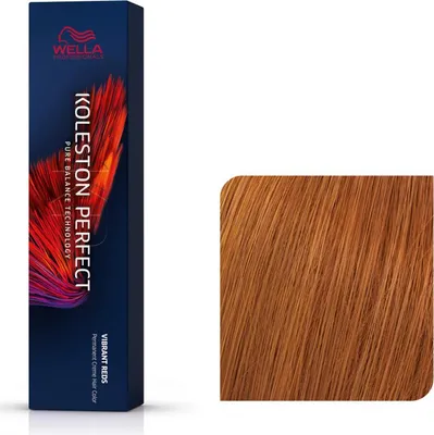 Produktbild von Wella Koleston Perfect Me+ Vibrant Reds, Braun, 8/34, Unisex, 60 ml, Alle Haare, Glanz