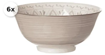 Produktbild von Müslischale 15,5cm 6er Set Valencia braun