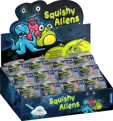Produktbild von Kosmos 601980 - Squishy Aliens, sortiert, 1 Stück