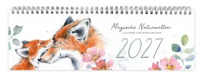 Produktbild von Tischkalender Füchse 2027