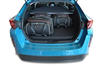 Produktbild von Toyota Prius Phev 2017-2023 Kofferraumtaschen Set 4 Stk