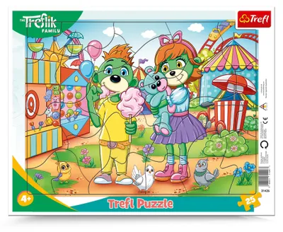 Obrázek produktu pro Trefl 31426, 25 kusů, Kreslené filmy, 4 rok/roky