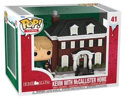 Image de Figurine Funko POP Town Home Alone 41 Kevin with McCallister Home