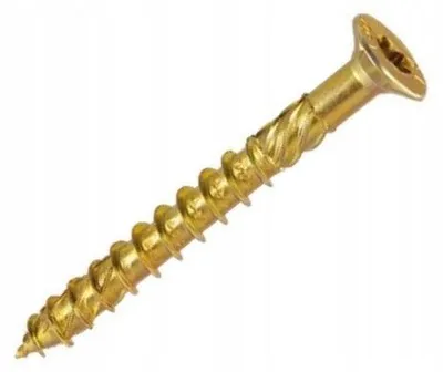 Immagine prodotto di Viti per legno temprate Azmet, con testa a esagono incassato e profilo Torx, confezione da 100 pezzi.