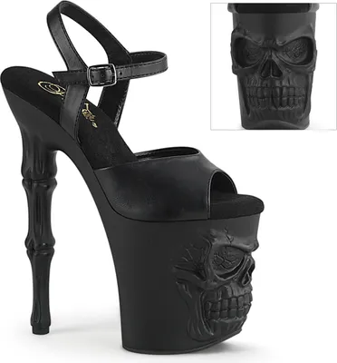 Produktbild von RAPTURE-809 Damen Sandale von Pleaser, Schwarz EU 39, US 9