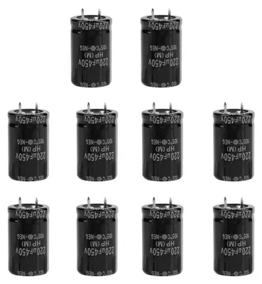 Produktbild von 450-V-Radialkondensator, Kondensator Praktische, praktische, stabile Leistung mit 10 Stück für elektronische Anwendungen