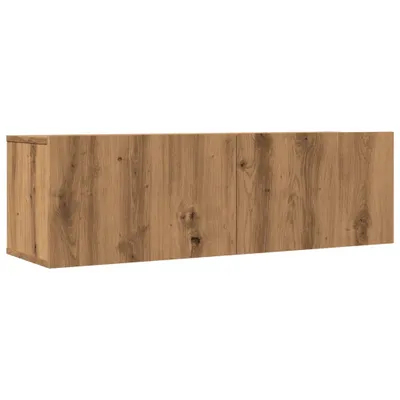 Obrázek produktu pro TV skříňky nástěnné 2 ks dub artisan 100 x 30 x 30 cm