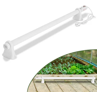 Produktbild von Ikodm Gewächshausheizung 135W, regelbar 0–90 °C, mit 3000W Digital-Thermostat, 1000 mm