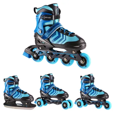 Obrázok produktu pre Korčule NILS Extreme NH18192A 4v1 black and blue L(39-43)