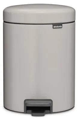 Immagine prodotto di Cestino con pedale Brabantia NewIcon da 5 l, grigio chiaro