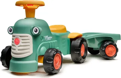 Produktbild von FALK - Kinderwippe Maurice grün mit Abstellgleis