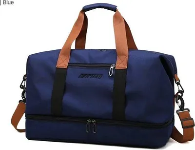 Productafbeelding van CarryQuest® - Weekendtas / Reisrugzak, 20-35 liter, blauw