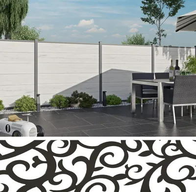 Obrázok produktu pre TeJe ECOSTECK-Gitterfüllung Ranken 20 x 140 x 1800 mm