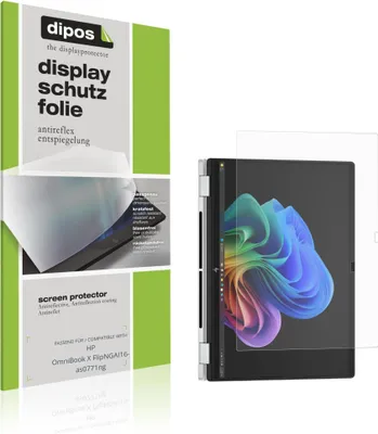 Produktbild von 2x Schutzfolie für HP OmniBook X FlipNGAI16-as0771ng matt Displayschutzfolie Folie Display Schutz dipos