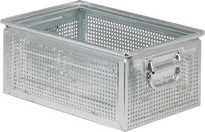Produktbild von Stahllochkasten GR.272-4 VERZINKT MM B=450 T=300 H=200