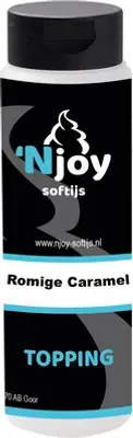 Produktbild von NJOY - Topping - Romige Karamell - 500 ml