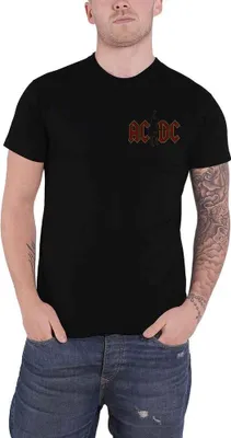 Produktbild von AC/DC - "Hard As Rock" T-Shirt für Herren/Damen Uni RO1408 (S) (Schwarz)