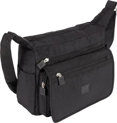 Produktbild von Damen Tasche Schultertasche Umhängetasche Crossover Bag Shopper (270) SCHWARZ