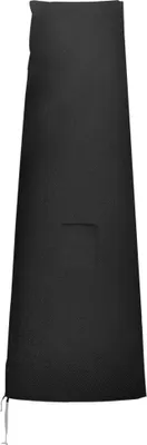 Produktbild von Outsunny Sonnenschirm Schutzhülle für Sonnenshirm bis Ø400 cm Abdeckung Schirmschutzhaube mit Reißverschluss, Tasche Stab Oxfordstoff Schwarz 200 x 50/80 cm
