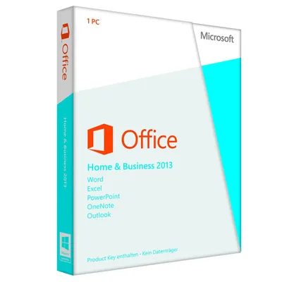 Produktbild von Microsoft Office Home & Business 2013 PC