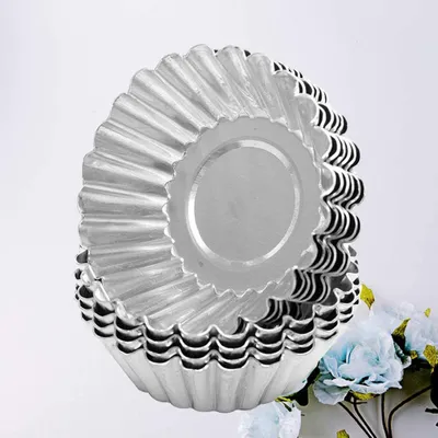 Produktbild von Törtchenform, 30x Mini Tarteform Ø 7.3 cm, antihaftbeschichtet, Backformen Set, für mini Kuchen, mini Tarte und mini Quiche