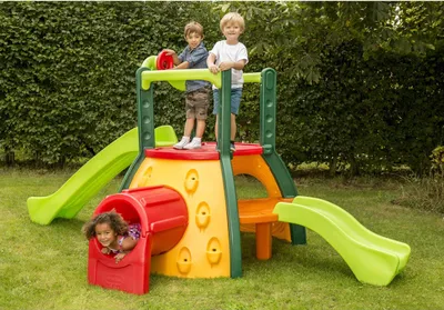 Produktbild von Little Tikes Double Decker Super Slide Climber, 3 Jahr(e), Grün, Orange, Rot