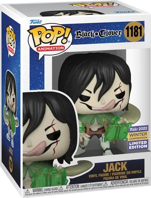 Produktbild von Black Clover - Jack 1181 2022 Winter Convention Limited Edition - Funko Pop! - Vinyl Figur